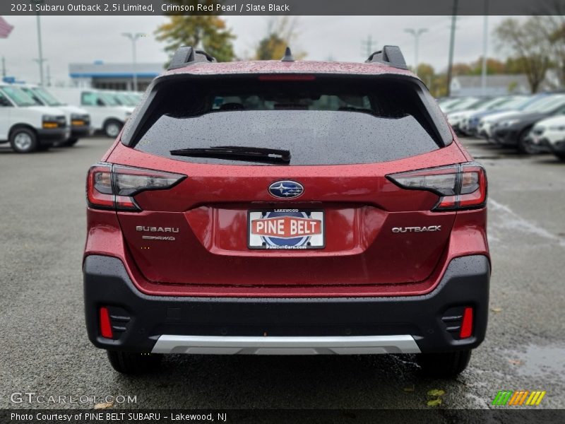 Crimson Red Pearl / Slate Black 2021 Subaru Outback 2.5i Limited