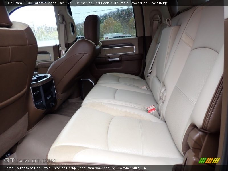 Delmonico Red Pearl / Mountain Brown/Light Frost Beige 2019 Ram 2500 Laramie Mega Cab 4x4