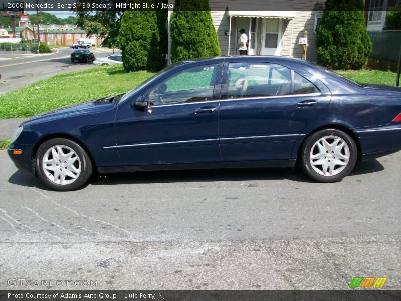 Midnight Blue / Java 2000 Mercedes-Benz S 430 Sedan