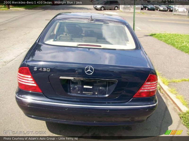 Midnight Blue / Java 2000 Mercedes-Benz S 430 Sedan