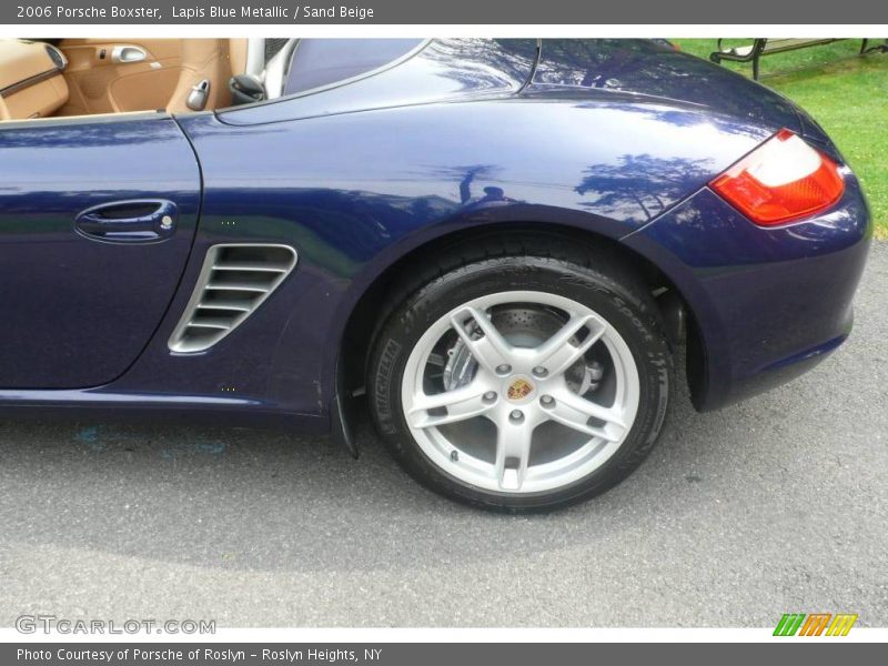 Lapis Blue Metallic / Sand Beige 2006 Porsche Boxster