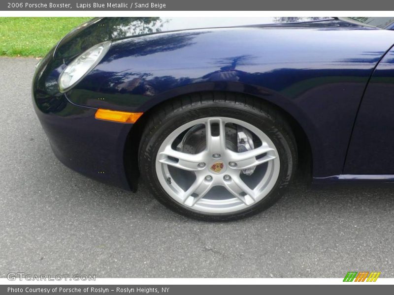 Lapis Blue Metallic / Sand Beige 2006 Porsche Boxster