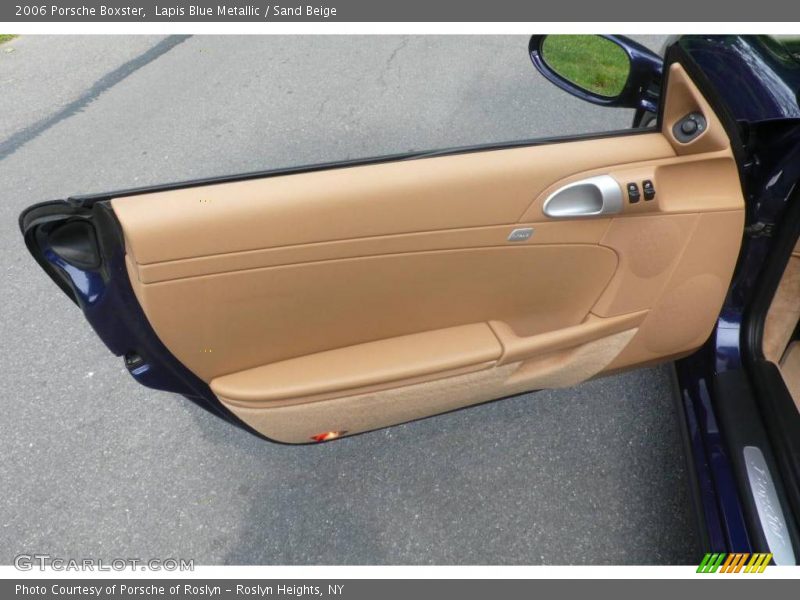 Lapis Blue Metallic / Sand Beige 2006 Porsche Boxster