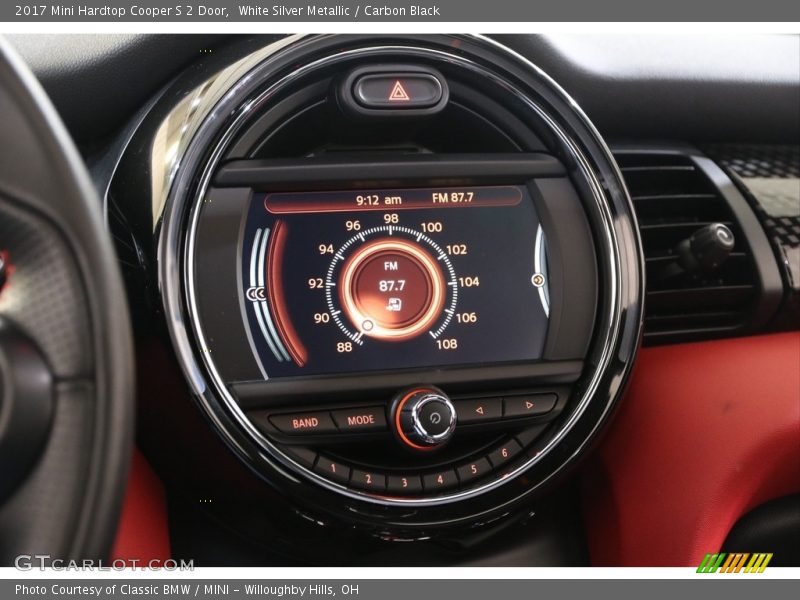 White Silver Metallic / Carbon Black 2017 Mini Hardtop Cooper S 2 Door