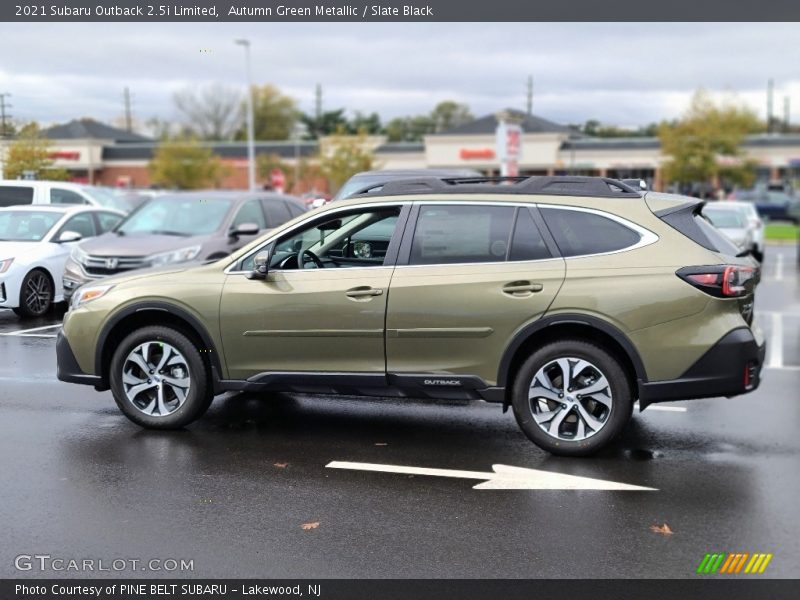  2021 Outback 2.5i Limited Autumn Green Metallic