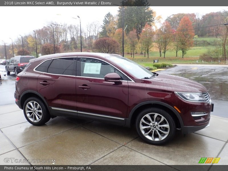  2018 MKC Select AWD Burgundy Velvet Metallic