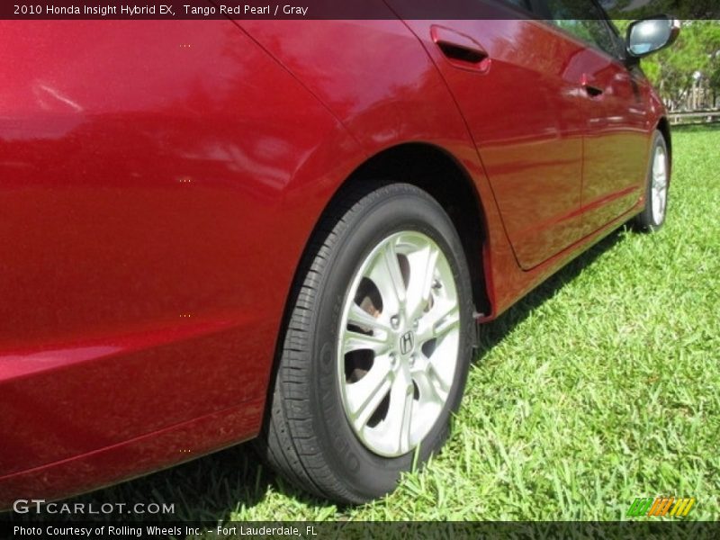 Tango Red Pearl / Gray 2010 Honda Insight Hybrid EX