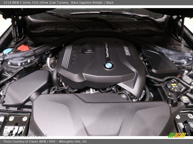 Black Sapphire Metallic / Black 2018 BMW 3 Series 330i xDrive Gran Turismo