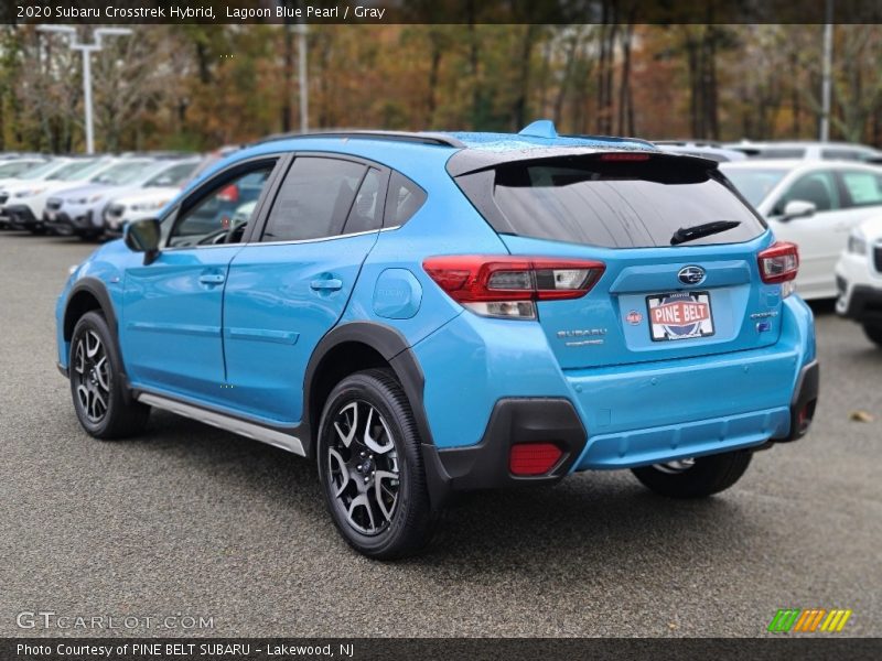 Lagoon Blue Pearl / Gray 2020 Subaru Crosstrek Hybrid