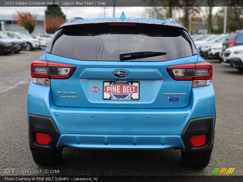 Lagoon Blue Pearl / Gray 2020 Subaru Crosstrek Hybrid