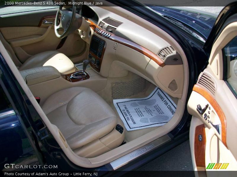 Midnight Blue / Java 2000 Mercedes-Benz S 430 Sedan