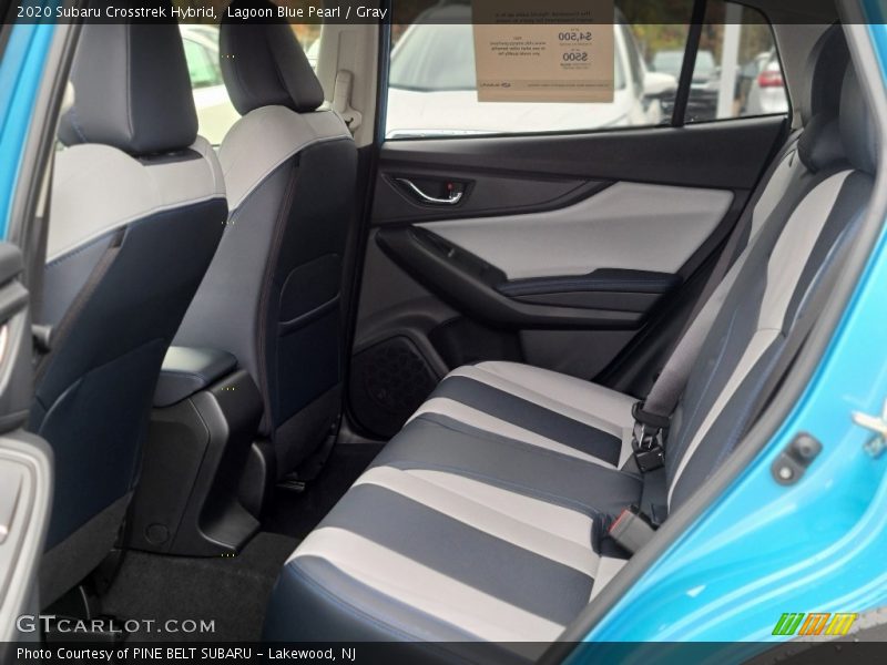 Rear Seat of 2020 Crosstrek Hybrid