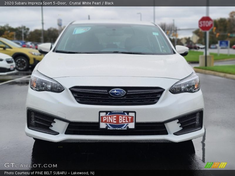 Crystal White Pearl / Black 2020 Subaru Impreza Sport 5-Door