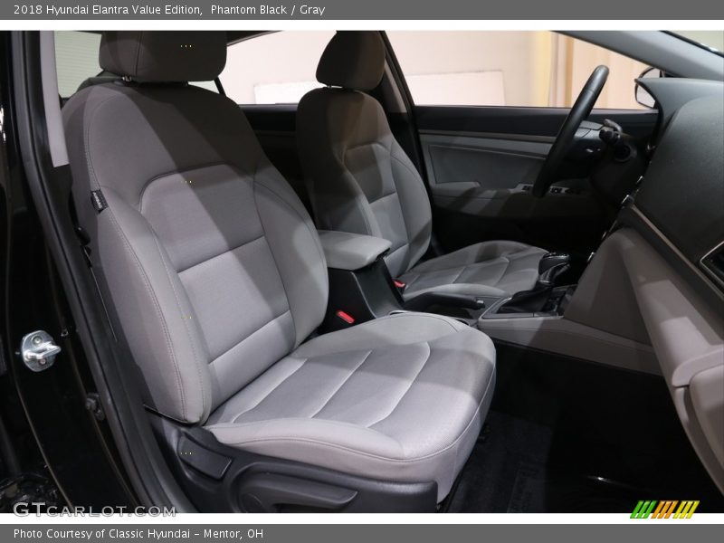 Phantom Black / Gray 2018 Hyundai Elantra Value Edition