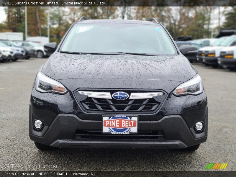 Crystal Black Silica / Black 2021 Subaru Crosstrek Limited