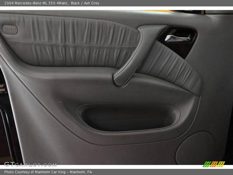 Black / Ash Grey 2004 Mercedes-Benz ML 350 4Matic