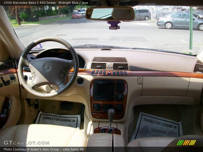 Midnight Blue / Java 2000 Mercedes-Benz S 430 Sedan