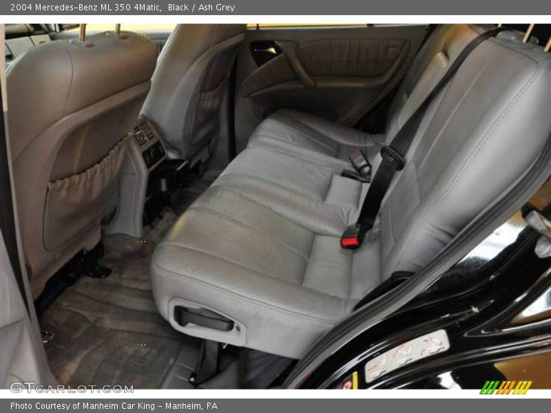 Black / Ash Grey 2004 Mercedes-Benz ML 350 4Matic