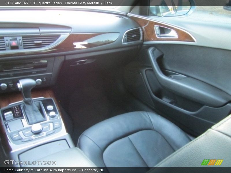 Dakota Gray Metallic / Black 2014 Audi A6 2.0T quattro Sedan