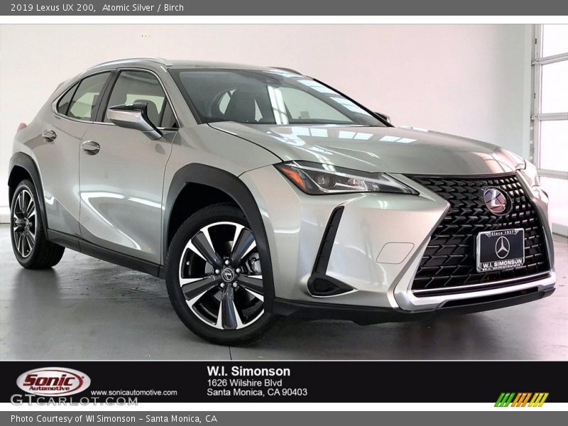Atomic Silver / Birch 2019 Lexus UX 200