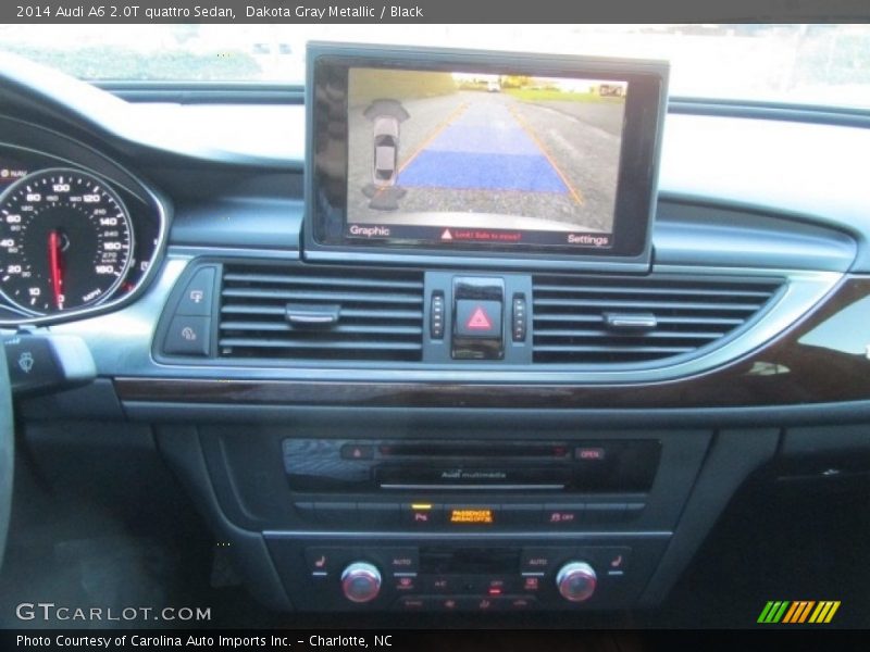 Dakota Gray Metallic / Black 2014 Audi A6 2.0T quattro Sedan