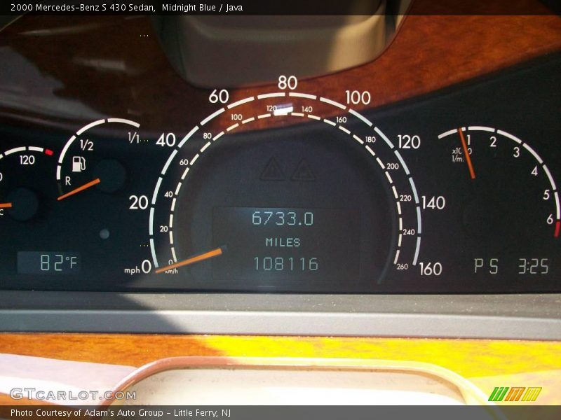 Midnight Blue / Java 2000 Mercedes-Benz S 430 Sedan