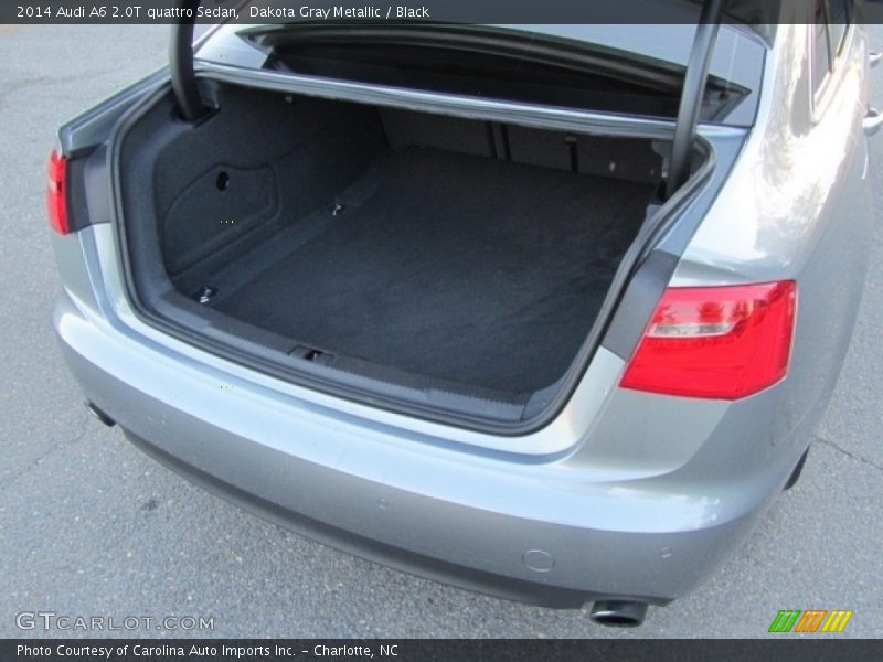 Dakota Gray Metallic / Black 2014 Audi A6 2.0T quattro Sedan
