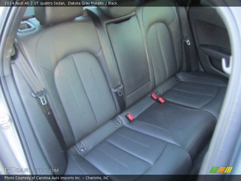 Dakota Gray Metallic / Black 2014 Audi A6 2.0T quattro Sedan