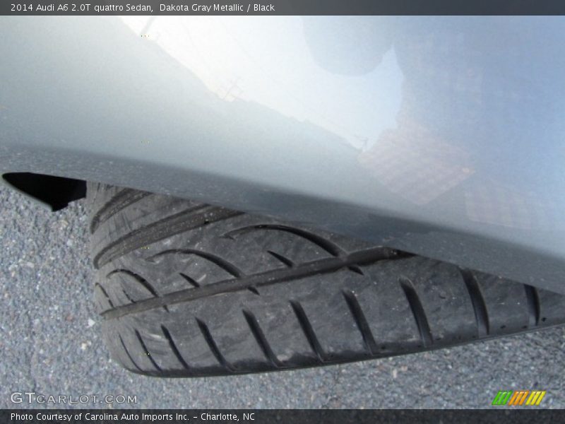 Dakota Gray Metallic / Black 2014 Audi A6 2.0T quattro Sedan