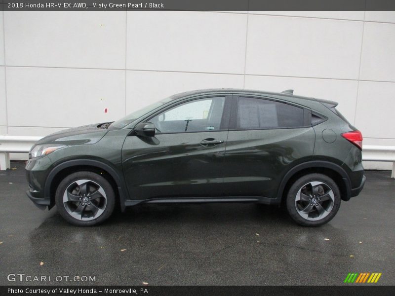  2018 HR-V EX AWD Misty Green Pearl