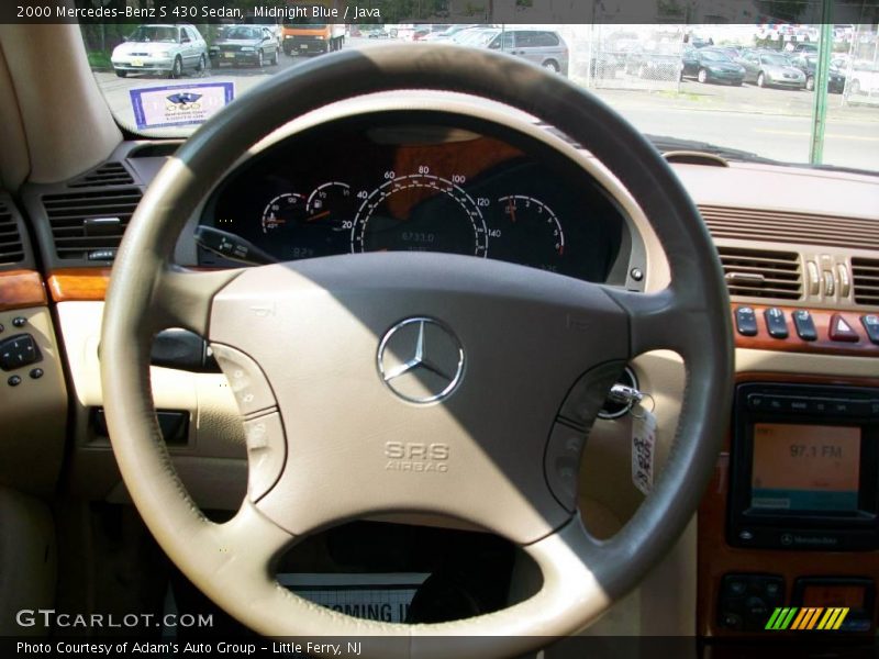 Midnight Blue / Java 2000 Mercedes-Benz S 430 Sedan