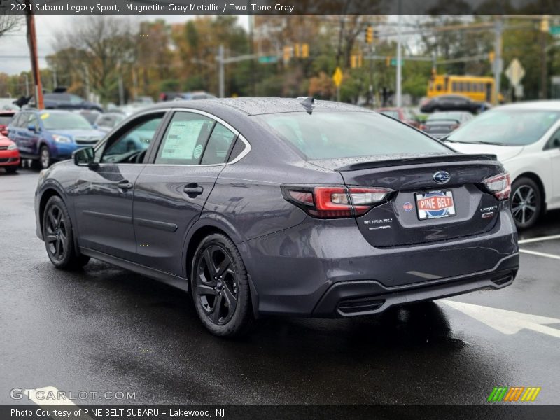 Magnetite Gray Metallic / Two-Tone Gray 2021 Subaru Legacy Sport