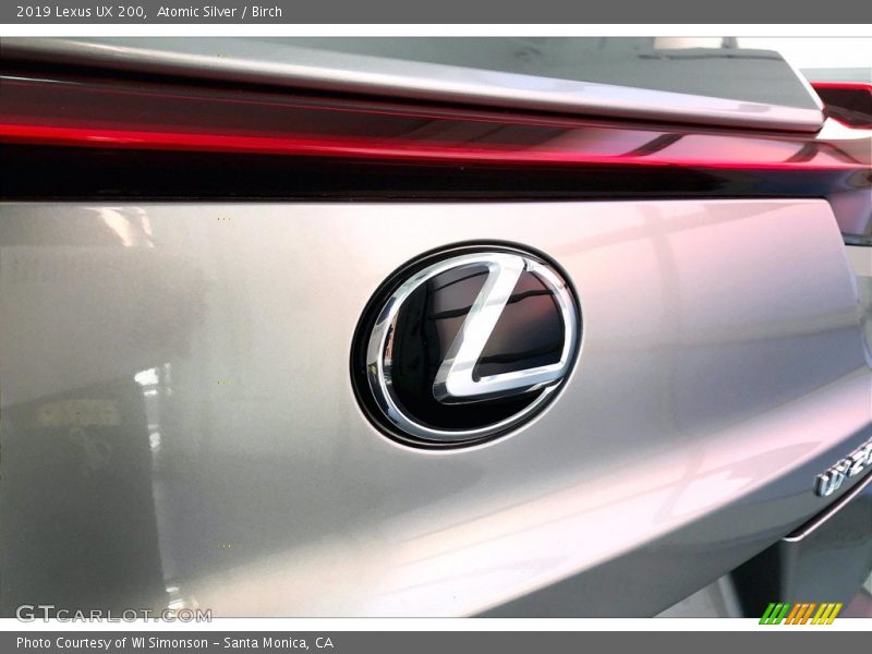 Atomic Silver / Birch 2019 Lexus UX 200