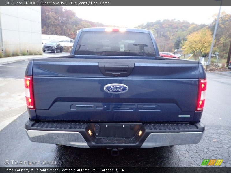 Blue Jeans / Light Camel 2018 Ford F150 XLT SuperCrew 4x4