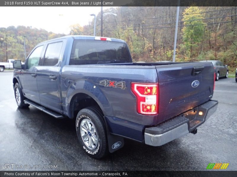 Blue Jeans / Light Camel 2018 Ford F150 XLT SuperCrew 4x4