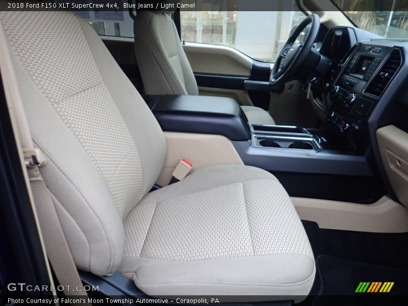 Blue Jeans / Light Camel 2018 Ford F150 XLT SuperCrew 4x4