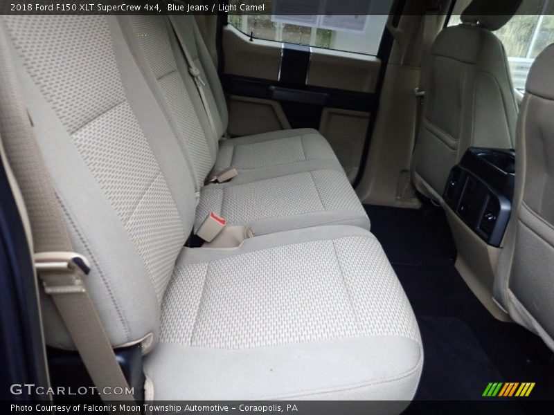 Blue Jeans / Light Camel 2018 Ford F150 XLT SuperCrew 4x4
