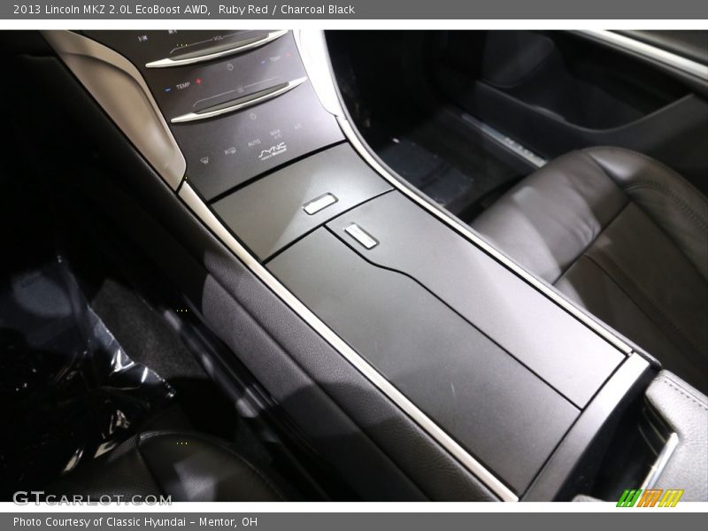 Ruby Red / Charcoal Black 2013 Lincoln MKZ 2.0L EcoBoost AWD