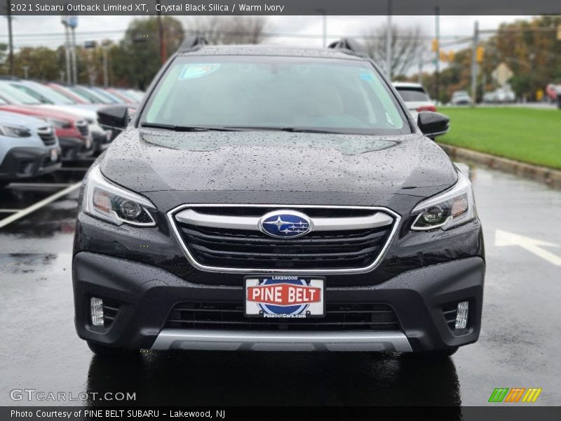 Crystal Black Silica / Warm Ivory 2021 Subaru Outback Limited XT