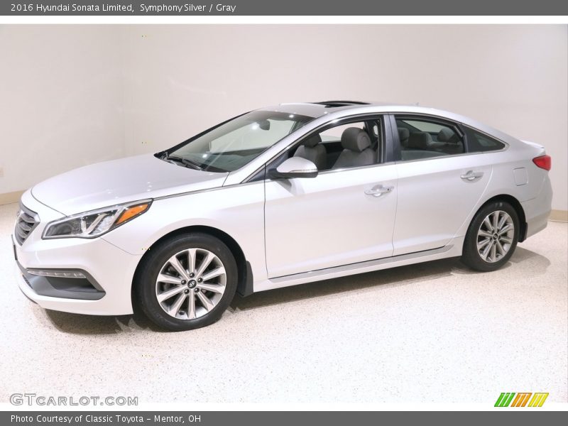 Symphony Silver / Gray 2016 Hyundai Sonata Limited