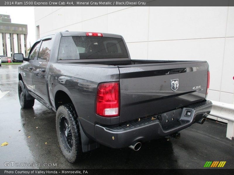 Mineral Gray Metallic / Black/Diesel Gray 2014 Ram 1500 Express Crew Cab 4x4