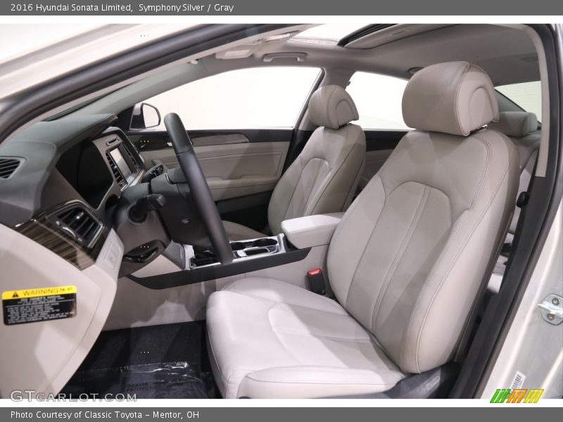 Symphony Silver / Gray 2016 Hyundai Sonata Limited