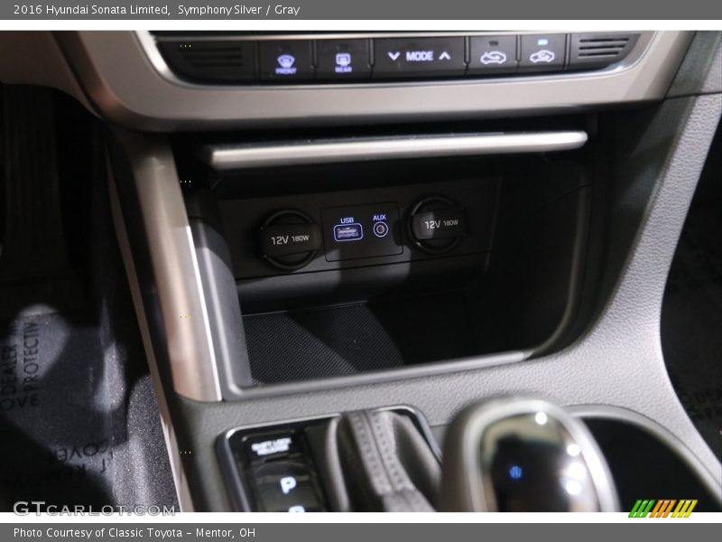 Symphony Silver / Gray 2016 Hyundai Sonata Limited
