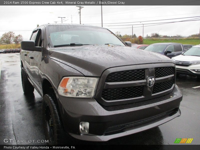 Mineral Gray Metallic / Black/Diesel Gray 2014 Ram 1500 Express Crew Cab 4x4