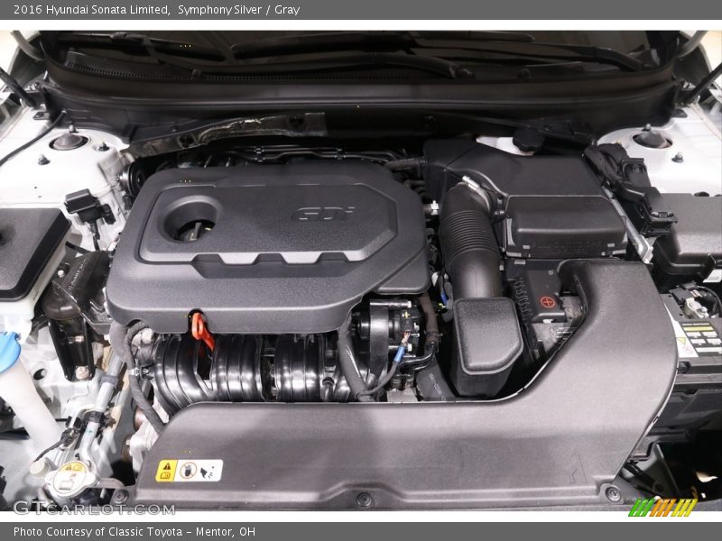 Symphony Silver / Gray 2016 Hyundai Sonata Limited
