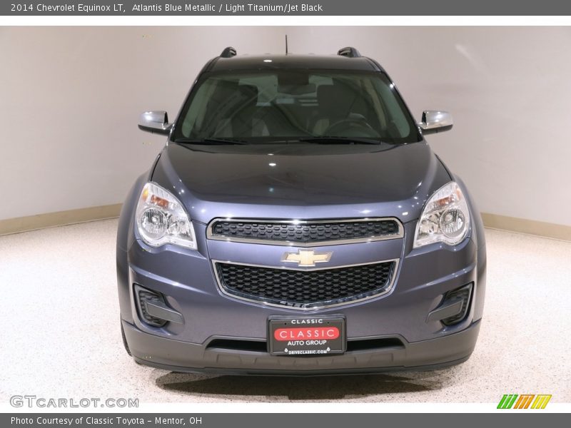 Atlantis Blue Metallic / Light Titanium/Jet Black 2014 Chevrolet Equinox LT