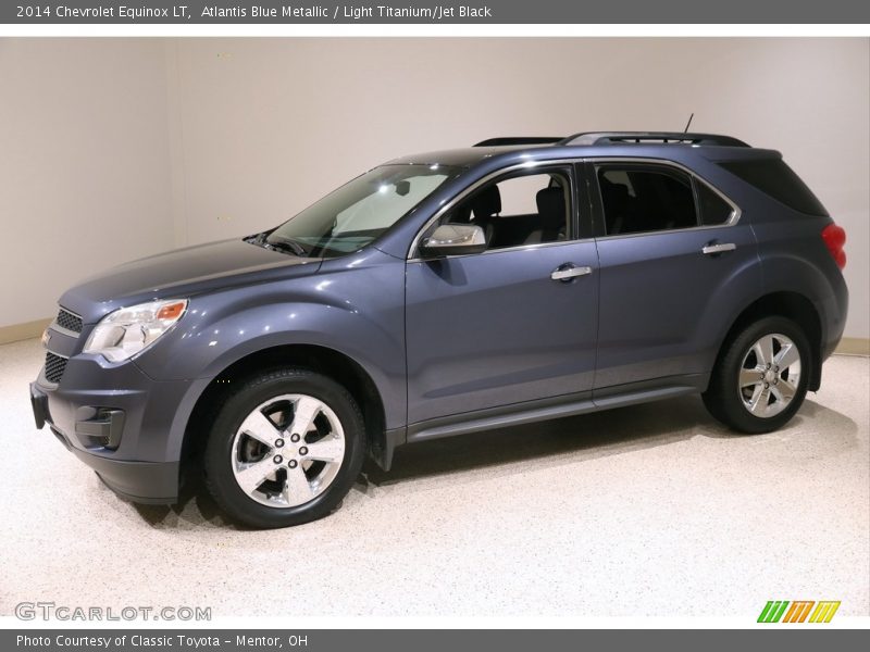 Atlantis Blue Metallic / Light Titanium/Jet Black 2014 Chevrolet Equinox LT