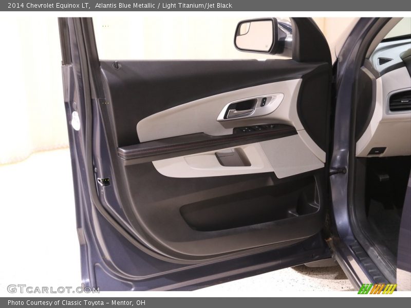 Atlantis Blue Metallic / Light Titanium/Jet Black 2014 Chevrolet Equinox LT