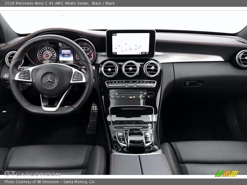 Black / Black 2018 Mercedes-Benz C 43 AMG 4Matic Sedan