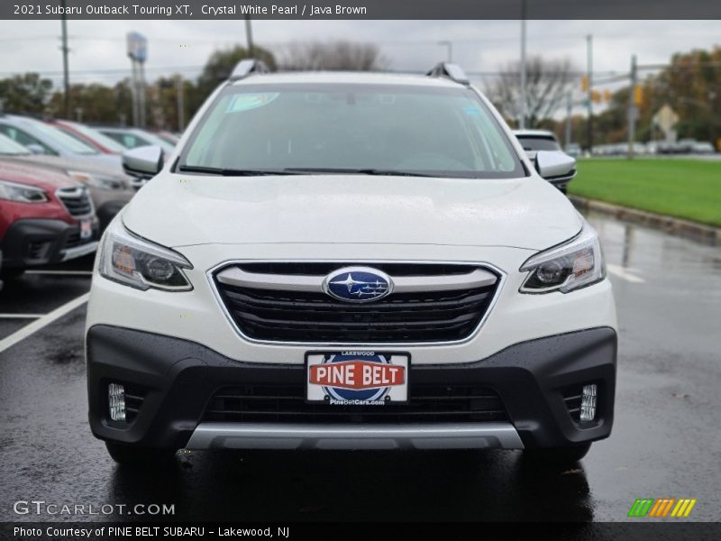 Crystal White Pearl / Java Brown 2021 Subaru Outback Touring XT